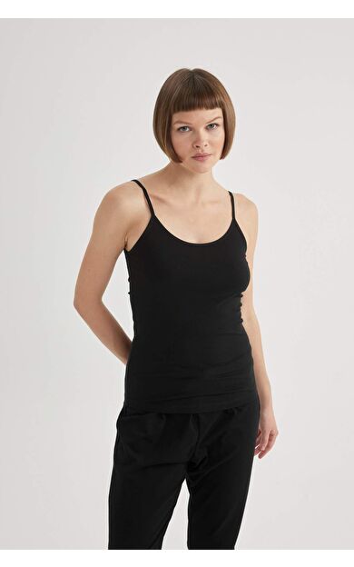 DeFactoFit Fall in Love Regular Fit Pamuklu Atlet M6858AZ24SPBK81