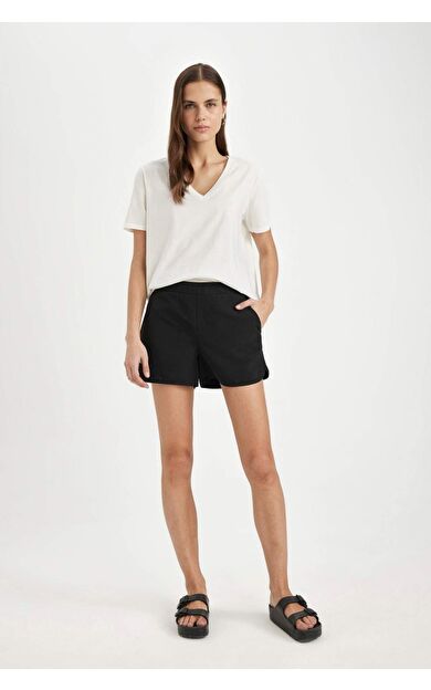 DeFactoFit Fall in Love Regular Fit Deniz Şortu T5639AZ24SMBK27