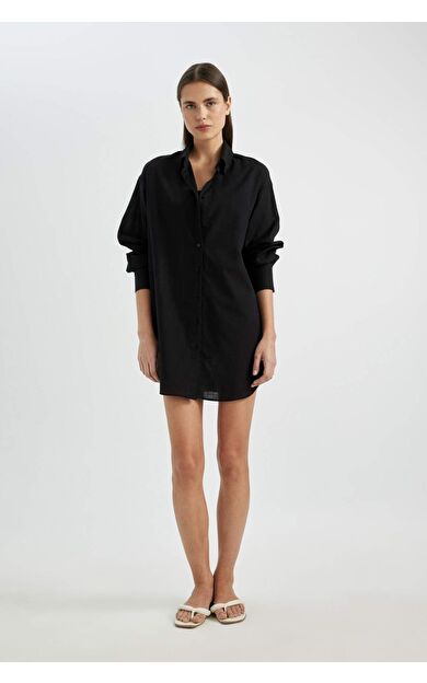 DeFactoFit Fall in Love Regular Fit Plaj Kıyafeti W8241AZ24SMBK27