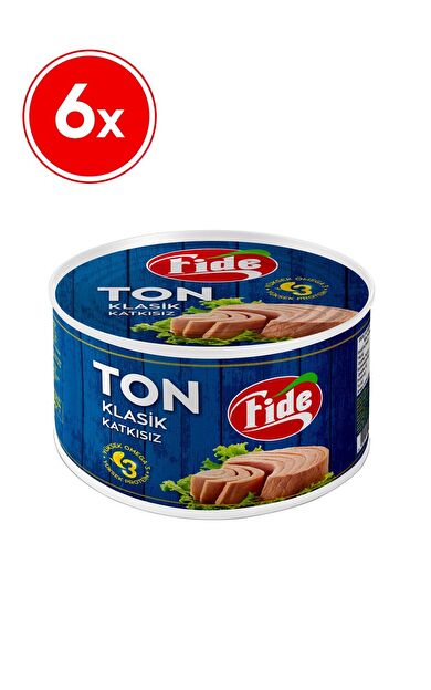 Fide Klasik Ton Balığı 6 X 1705 Gr