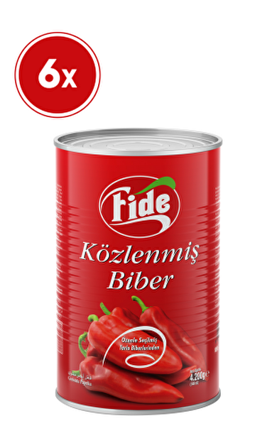 Fide Közlenmiş Biber 6 X 4200 G