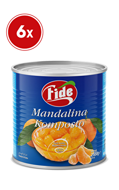 Fide Mandalina Komposto 6 X 2650 gr