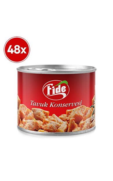Fide Tavuk Konservesi 48 X 200 G