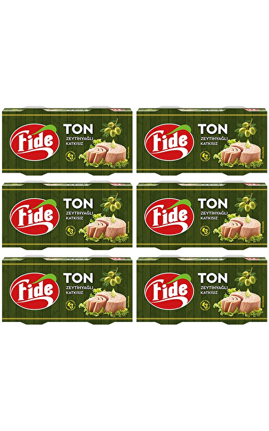Fide Zeytinyağlı Ton Balığı 12 X 160 G