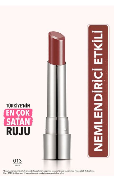 Flormar Nemlendirici Parlak Ruj- Sheer Up Lipstick - 013 Gaia - 8682536012119 013 GAIA