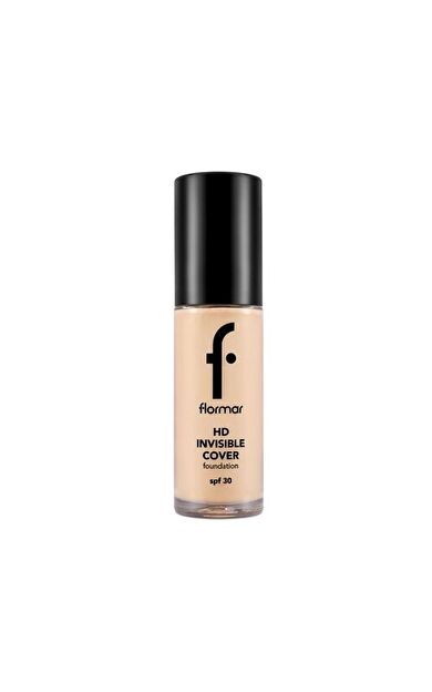 Flormar Invisible Cover Hd Fondöten-40 Light Ivory