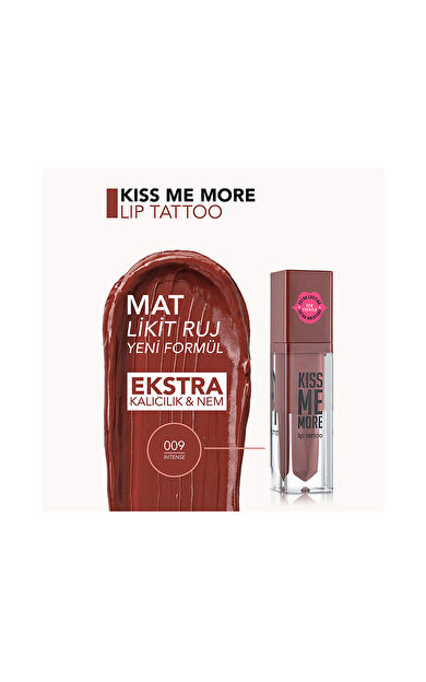 Flormar Kiss Me More Lip Tattoo 09 Intense