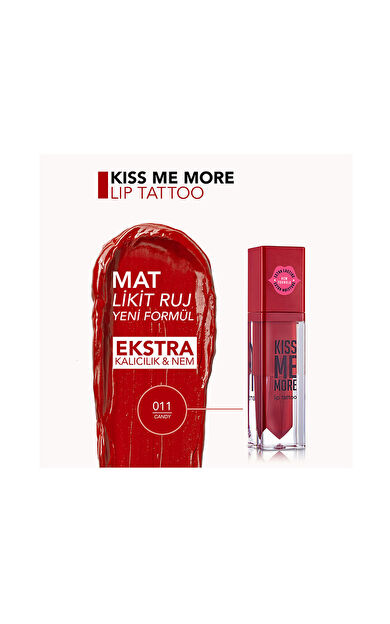 Flormar Kiss Me More Lip Tattoo 11 Candy