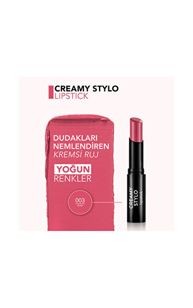 Flormar Creamy Stylo Lipstick 003 Rosy