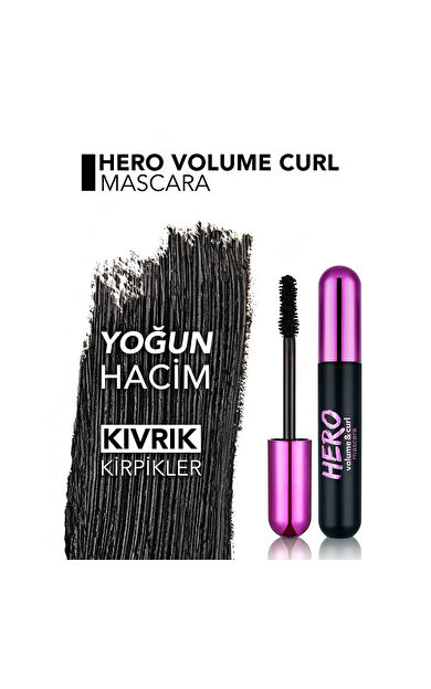 Flormar Hero Volume&Curl Mascara