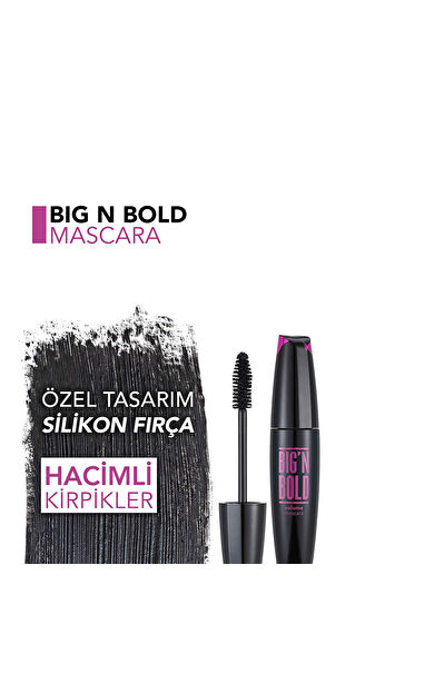 Flormar Big N Bold Maskara-Volume