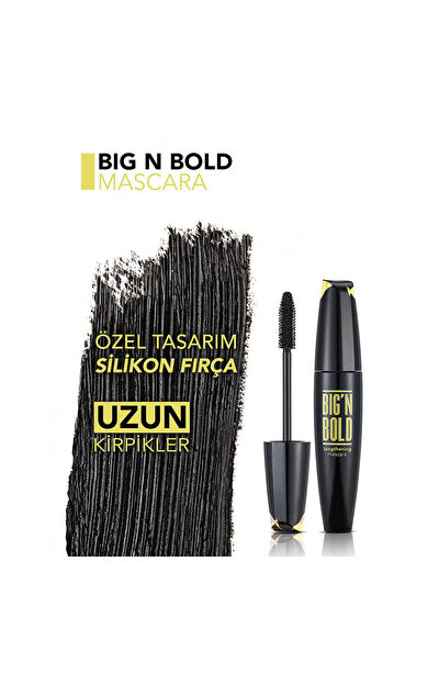 Flormar Big N Bold Maskara-Lengthening