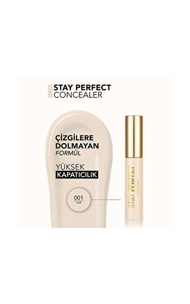 Flormar Stay Perfect Lcn Kapatıcı-001 Fair