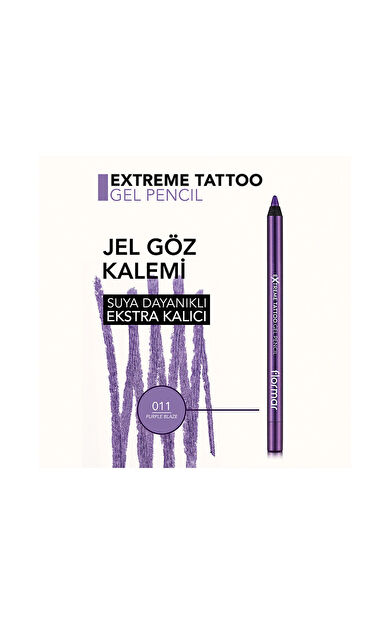 Flormar Extreme Tattoo Gel Pencil-11 Purple Blaze