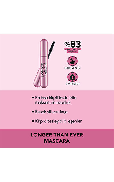 Flormar Longer Than Ever Mascara