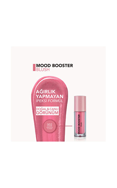 Flormar Mood Booster Allık 002 Immortal Flower