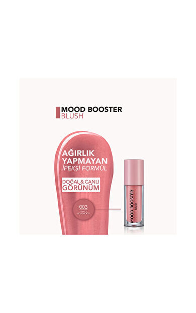 Flormar Mood Booster Allık -003 That's Rosewood