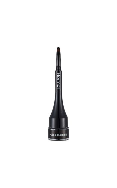 Flormar Yüksek Pigmentli & Uzun Süre Kalıcı Mat Bitişli Jel Eyeliner - 001 Black