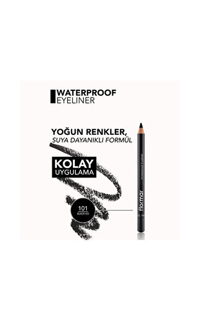 Flormar Göz Kalemi Waterproof 101