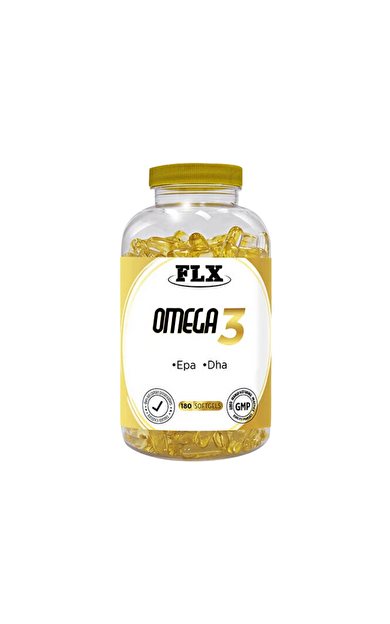 FLX Omega-3 Balık Yağı 180 Softgel Kapsül