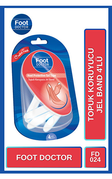 Foot Doctor Topuk Koruyucu Jel Bant 4'Lü