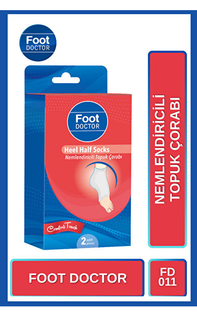 Foot Doctor Nemlendiricili Topuk Çorabı 2 Adet