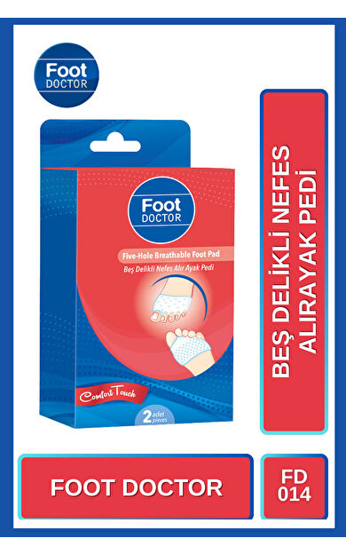 Foot Doctor Beş Delikli Nefes Alır Ayak Pedi 2 Adet