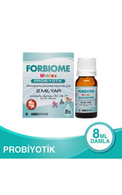 Forbiome Probiyotik Minies Damla 8 ml