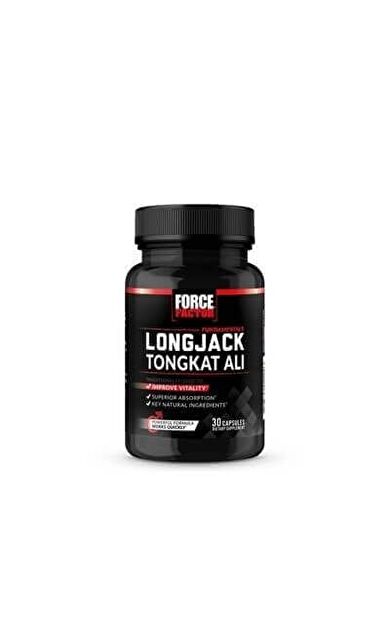 Force Factor Longjack Tongkat Ali 30 Kapsül