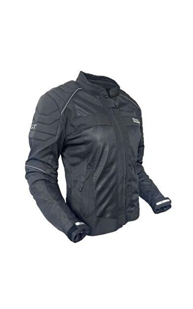 Forte Gt 2001057 Dark Night Kadın Yazlık 3 Kademeli Korumalı Motosiklet Montu M Beden