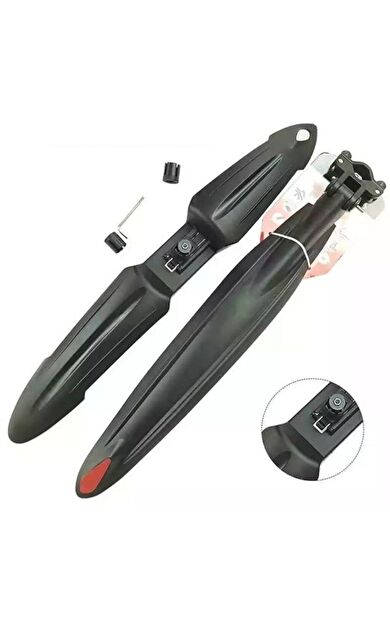 FORTE GT 26 27.5 29 Jant Tak-Çıkar Ön-Arka Bisiklet Çamurluk Siyah