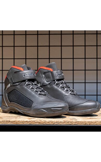 Forte Gt Duratech 25 Garda 4 Mevsim Korumalı Motosiklet Botu 40 Numara Siyah Kırmızı