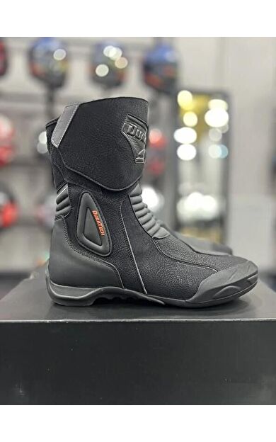 Forte Gt Duratech 29 Como Korumalı Uzun Motosiklet Botu 41 Numara Siyah