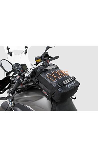 Forte Gt 70652 Adventure Motosiklet Depo Üstü Çanta 10 Litre Siyah Turuncu