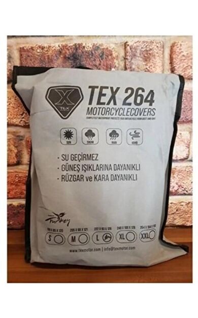 XBYC 264 Motosiklet Ve Bisiklet Brandası Su geçirmez Kalın Kumaş XL Beden