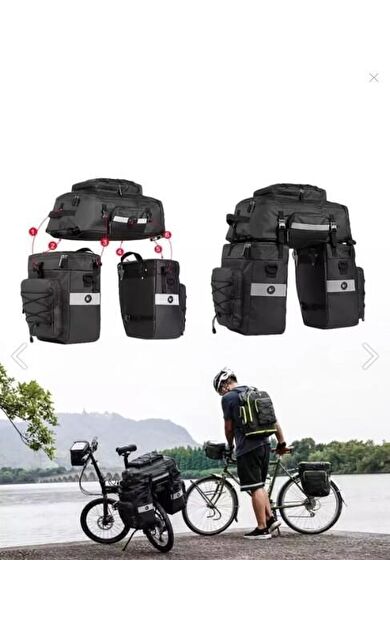 75 Litre 3 In 1 Çok Amaçlı Bisiklet Tur Heybesi, Sırt Çantası Xbyc 889