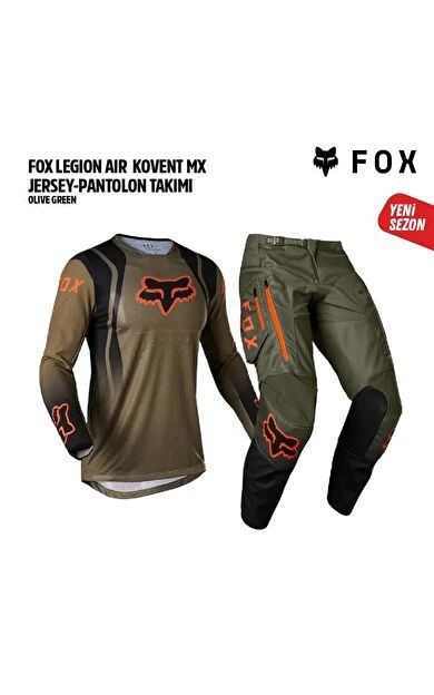 Fox Turuncu Gri Jersey Pantolon Takımı
