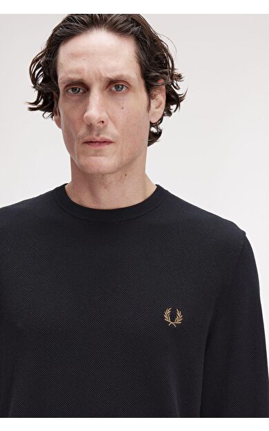 Fred Perry K1309 Pique Stitch Jumper Erkek Kazak