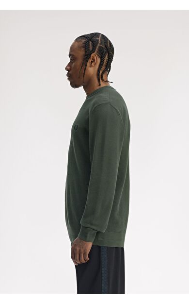 Fred Perry K1309 Pique Stitch Jumper Erkek Kazak
