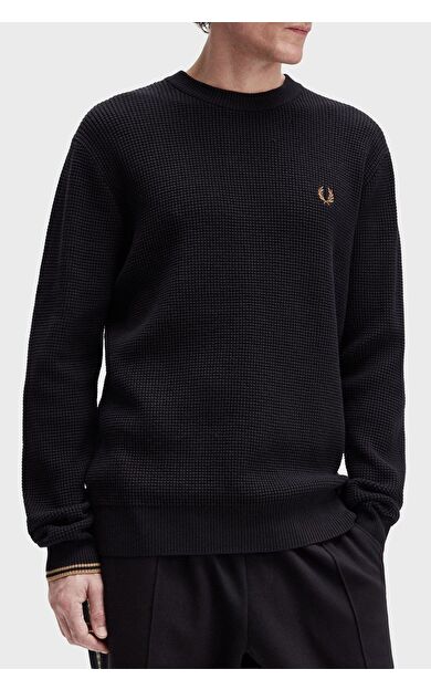 Fred Perry K6507 Waffle Stitch Jumper Erkek Kazak