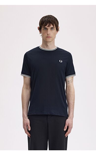 Fred Perry M1588V-795 Twin Tipped Erkek Tişört