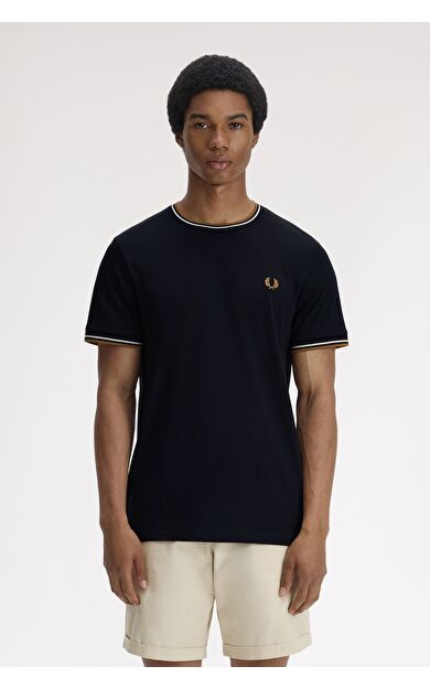 Fred Perry M1588V-P69 Twin Tipped Erkek Tişört