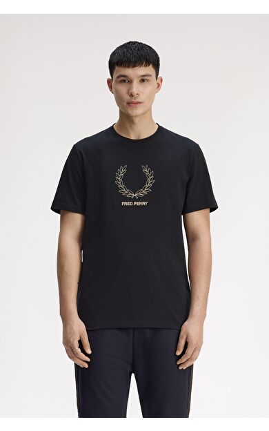 Fred Perry M1775 Outline Laurel Wreath Erkek Tişört