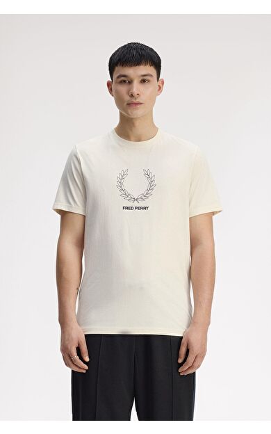 Fred Perry M1775 Outline Laurel Wreath Erkek Tişört