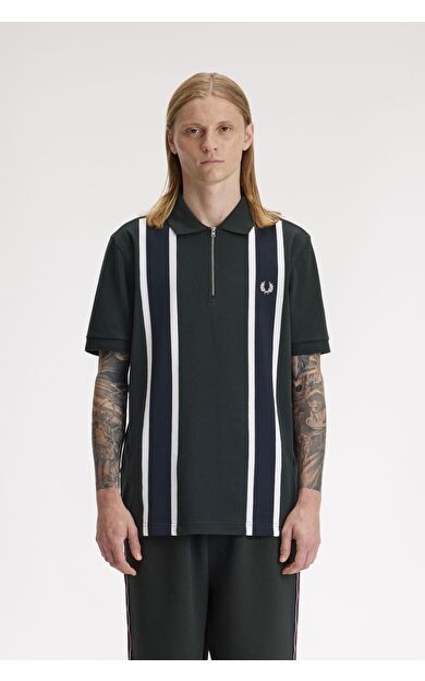 Fred Perry M2420-Q20 Tramline Erkek Polo Tişört