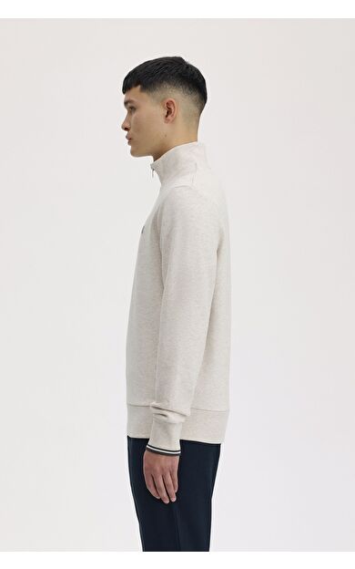 Fred Perry M3574 Half Zip Erkek Sweatshirt