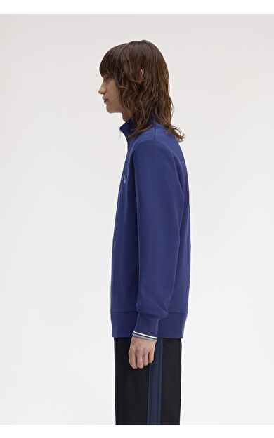 Fred Perry M3574 Half Zip Erkek Sweatshirt