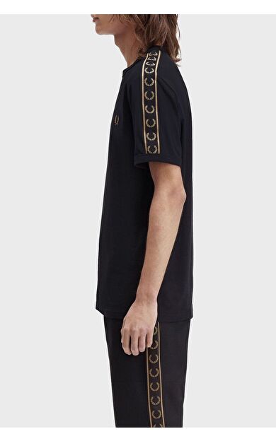 Fred Perry M4613 Contrast Tape Ringer Erkek Tişört