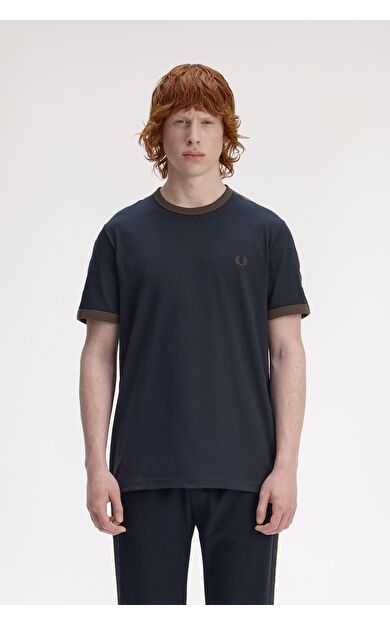 Fred Perry M4613 Contrast Tape Ringer Erkek Tişört