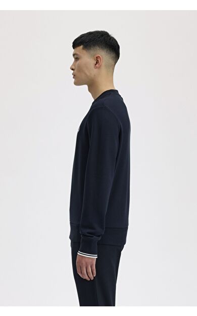 Fred Perry M7535 Crew Neck Erkek Sweatshirt